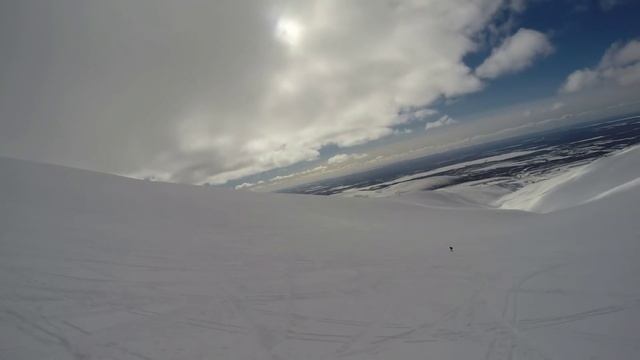 Go PRO: Кировск 2015 сноуборд фрирайд и снегоходы/Snowboarding and snowmobile смотреть онлайн
