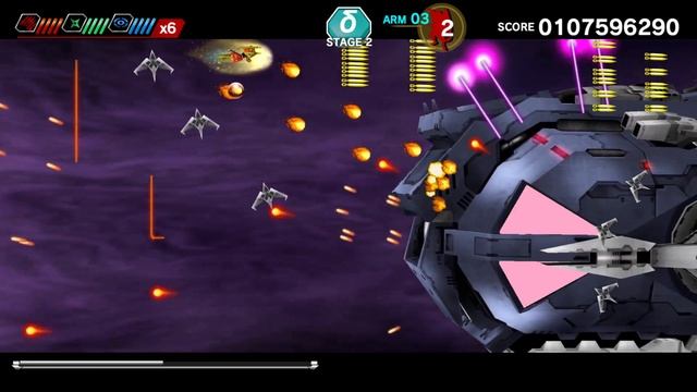 Dariusburst Chronicle Saviours: Sorcer Striker DLC - All Stages 1cc (No Miss) смотреть онлайн