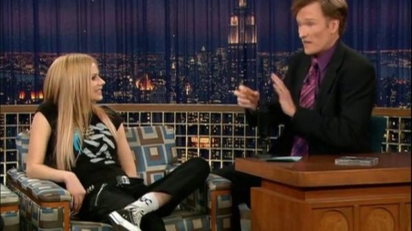 Avril Lavigne - Interview @ Conan O'Brien 16/12/2004