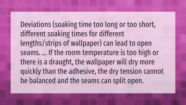 How do you hide seams when painting over wallpaper? смотреть онлайн