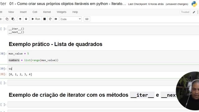 Como criar seus próprios objetos iteráveis em python - Iterator x Iterable смотреть онлайн