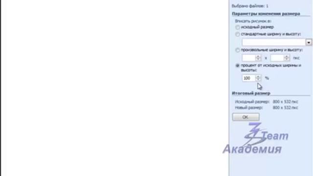 Как изменить размер изображения в программе Picture manager смотреть онлайн