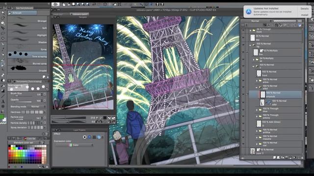 [Clip studio] Speed painting - ToLoveRu by Gladisk смотреть онлайн