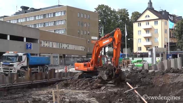 Daewoo 470LCV loading dump trucks смотреть онлайн