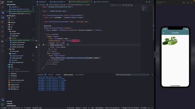 Flutter Shopping App Tutorial 32 - Adding Product Details Screen Design to Flutter UI (PART 2) смотреть онлайн