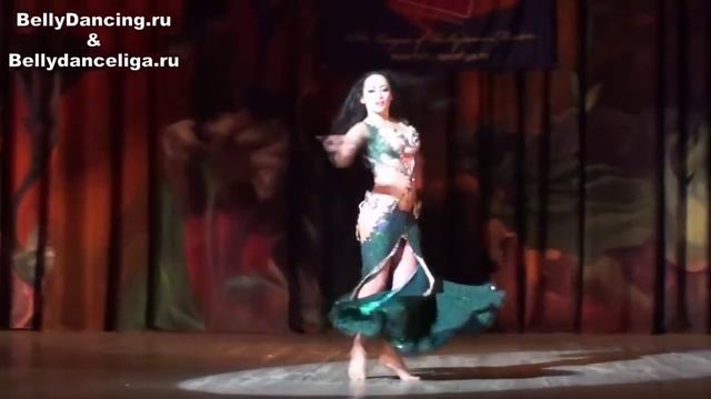 Лилия Гиматдинова. X Всероссийский чемпионат по Bellydance 2014 смотреть онлайн
