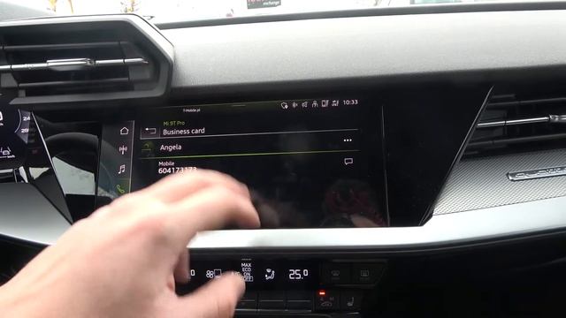 How to Make Phone Call via Bluetooth in Audi A3 8Y Sportback ( 2020 - now ) - Make Phone Call смотреть онлайн