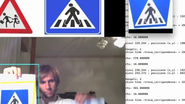 Street signs recognition with SURF (OpenCV) смотреть онлайн