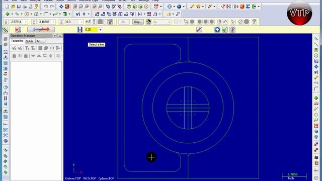 MasterCAM X1-X7 MILL 9.2 - Sketch 2D Continue, Quarter Circles - vtpros.net смотреть онлайн