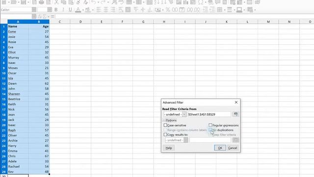 LibreOffice Calc - how to find and remove duplicates смотреть онлайн
