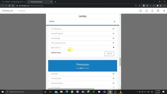 Landiya: Free Bootstrap 4 HTML5 Multipurpose Website Template смотреть онлайн