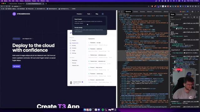 Redesigning streamergoods | Next.js, TailwindCSS, TypeScript смотреть онлайн