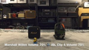 Marshall Willen vs JBL Clip 4