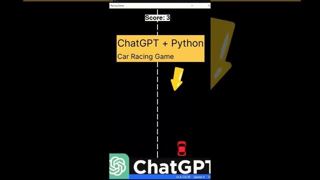 Create a game using ChatGPT and python under 2 minutes ?? #aiavatar #ai #aiactor смотреть онлайн