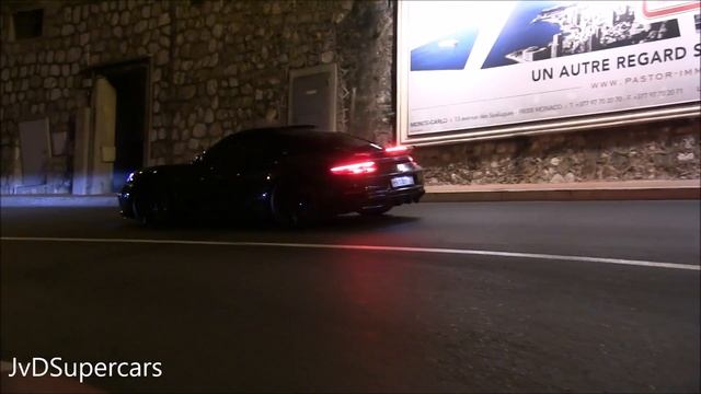 INSANE Porsche 991 Turbo S Stinger GTR in Monaco - Accelerations & Crazy Sounds! смотреть онлайн