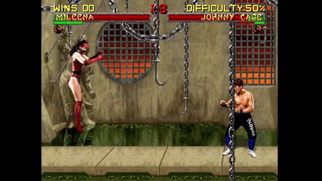 Beating MKII with Mileena from the MK MUGEN Komplete Edition Plus (OBS) смотреть онлайн