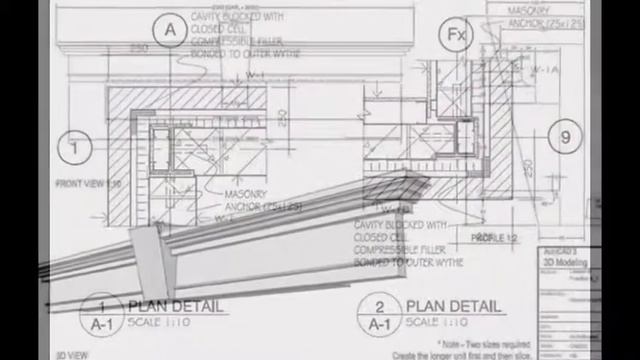 Autocad 2d Student projects смотреть онлайн
