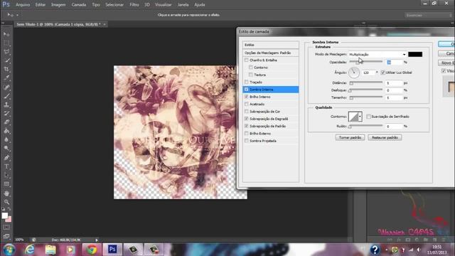 Tutorial como fazer style-Photoshop cs6 смотреть онлайн