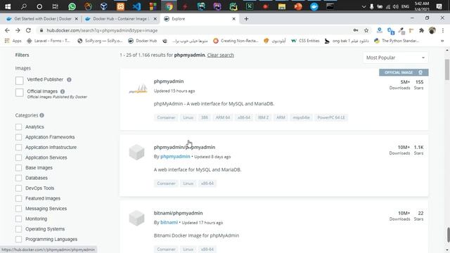 part3 نصب mysql,php,phpmyadmin در docker смотреть онлайн