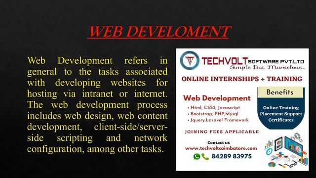 Online Student Internships | Web Development With Python смотреть онлайн