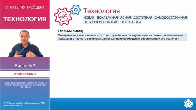 Стратегия трейдера Технология Видео №2 смотреть онлайн