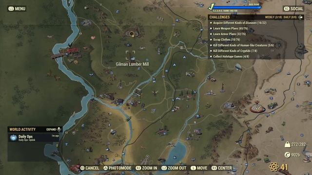 Fallout 76 - Pro-Tip - Junk Run - Git Wud [Wood scraps and Challenges] смотреть онлайн