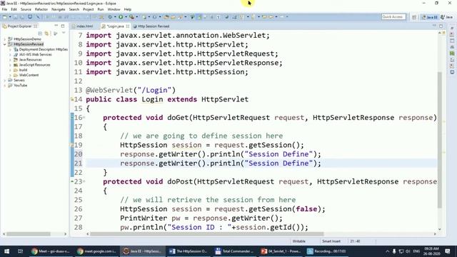 Servlet Part 19 | Http Session in servlet - revised (Gujarati) смотреть онлайн