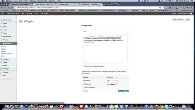 WordPress Widgets - The Text Widget смотреть онлайн