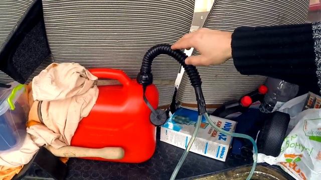 Топливный бак из канистры. Подсос воздуха в топливной системе смотреть онлайн