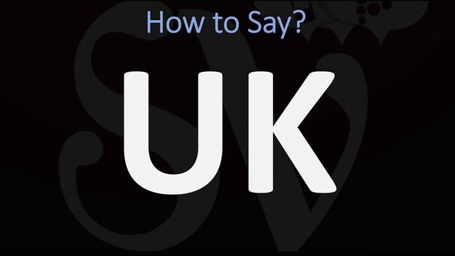 How to Pronounce UK? (CORRECTLY) смотреть онлайн