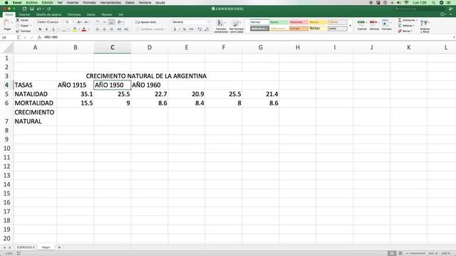 Ejercicio 5 Excel смотреть онлайн