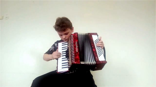 Караульных Иван 10 лет, аккордеон. смотреть онлайн