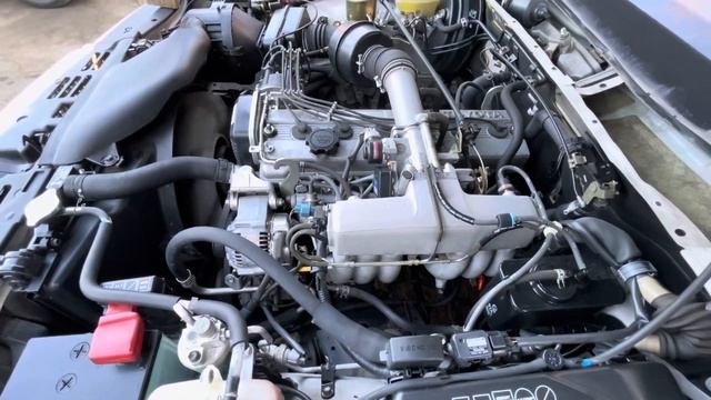 Работа двигателя 1GFE Toyota Crown GS141 смотреть онлайн
