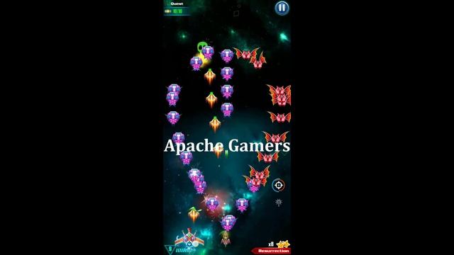 Galaxy Attack: Alien Shooter | New Big Event Resurrection 2021 Level 10 | By Apache Gamers смотреть онлайн