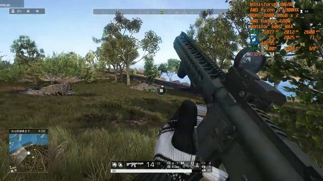 Ring of Elysium(中) - Minisforum UM690(AMD Ryzen 9 6900HX + Radeon 680M) смотреть онлайн