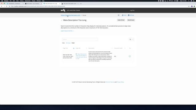 Raven Tools Feature Spotlight Webinar Site Auditor смотреть онлайн