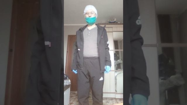 снятие одноразового защитного комбинезона смотреть онлайн