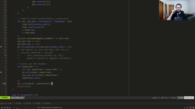 Implementing TCP in Rust (part 1) смотреть онлайн