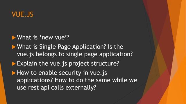 TCS Vue.js Interview Questions смотреть онлайн