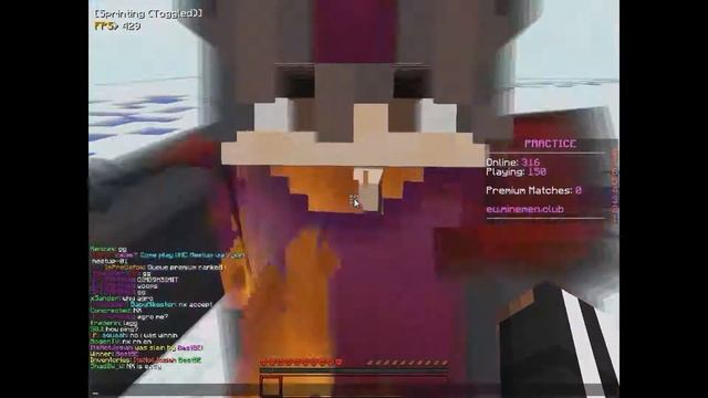 NVIDIA ShadowPlay vs OBS in Minecraft PvP смотреть онлайн