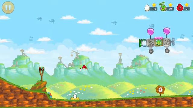 Angry Birds - Red's Mighty Feathers: Egg Defender - Feather 10 [Lowest Score: 6] - World Record! смотреть онлайн