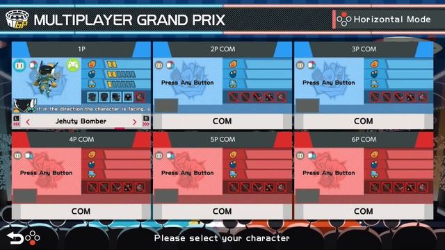 NS Super Bomberman R - Grand Prix Mode смотреть онлайн