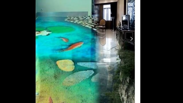 Лучший 3D эпоксидный пол 2018 дизайн для всех комнат