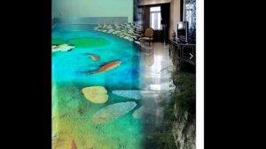 Лучший 3D эпоксидный пол 2018 дизайн для всех комнат