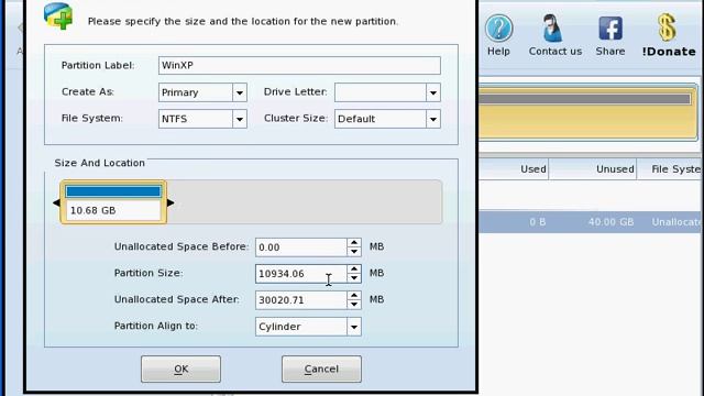 OS.08 Создание разделов с помощью Partition Wizard смотреть онлайн