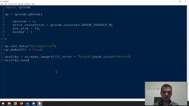Генерисање QR кода - Python / Пајтон задаци #12 смотреть онлайн