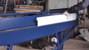 Пример работы на листогибочном станке Кузнец Про (Россия)