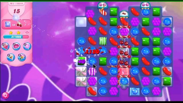 Candy crush saga Level 10219 | Color bombs special | #Candycrush смотреть онлайн