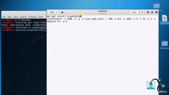 DOS & DDOS attack - How to Test a webserver to see how many connections it can handle - Slowhttptes смотреть онлайн