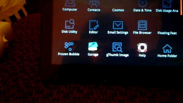 Joggler Hildon-desktop MeeGo